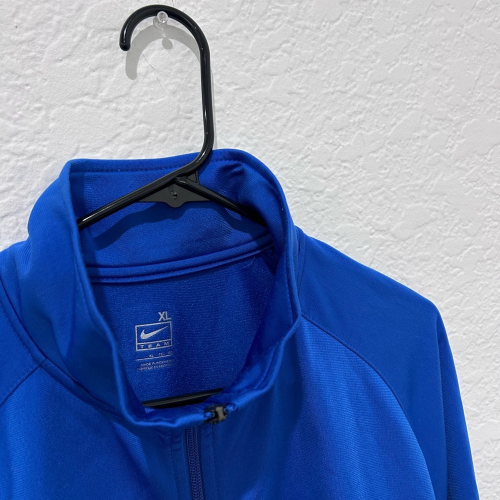 🔥SALE 🔥NIKE • Men’s Sweat Jacket • Blue & White • XL - Picture 8 of 8